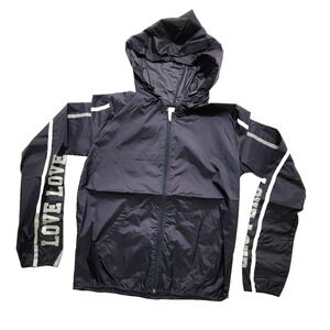 Reflex Women's Windbreaker Rain Jacket Hooded Lightweight Packable‎ Size M